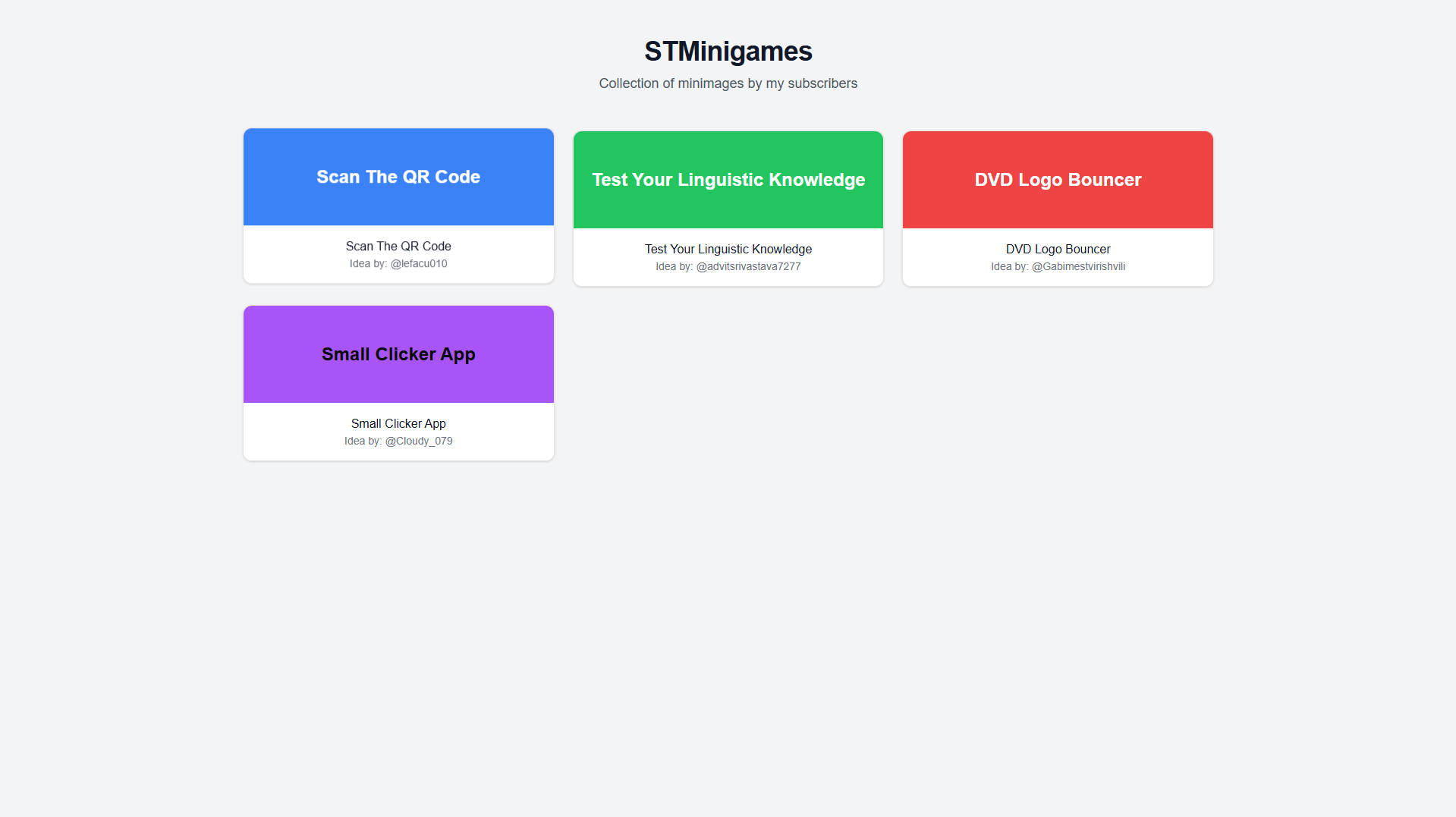 MiniGames